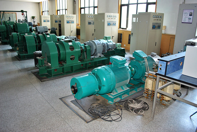 银海某热电厂使用我厂的YKK高压电机提供动力